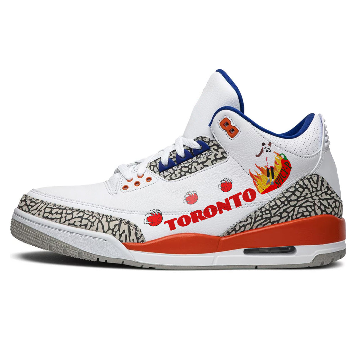 Toronto Basketball Retro Leather Sneaker