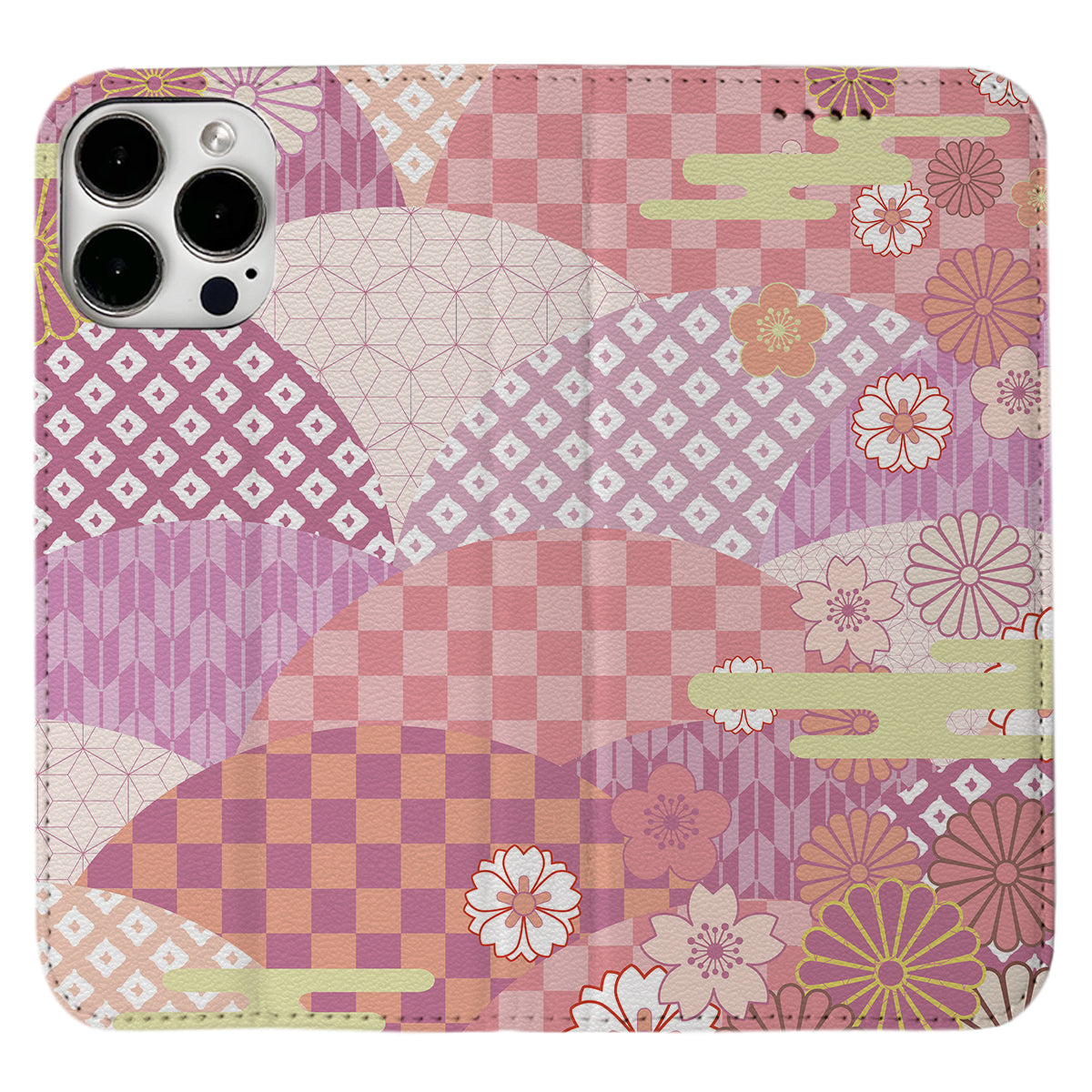 Cherry Blossoms iPhone Leather Case