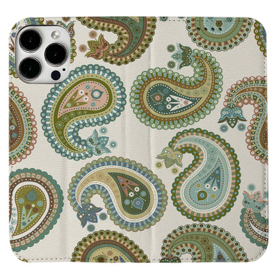 Paisley iPhone Leather Case