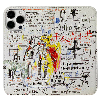 Basquiat iPhone Leather Case