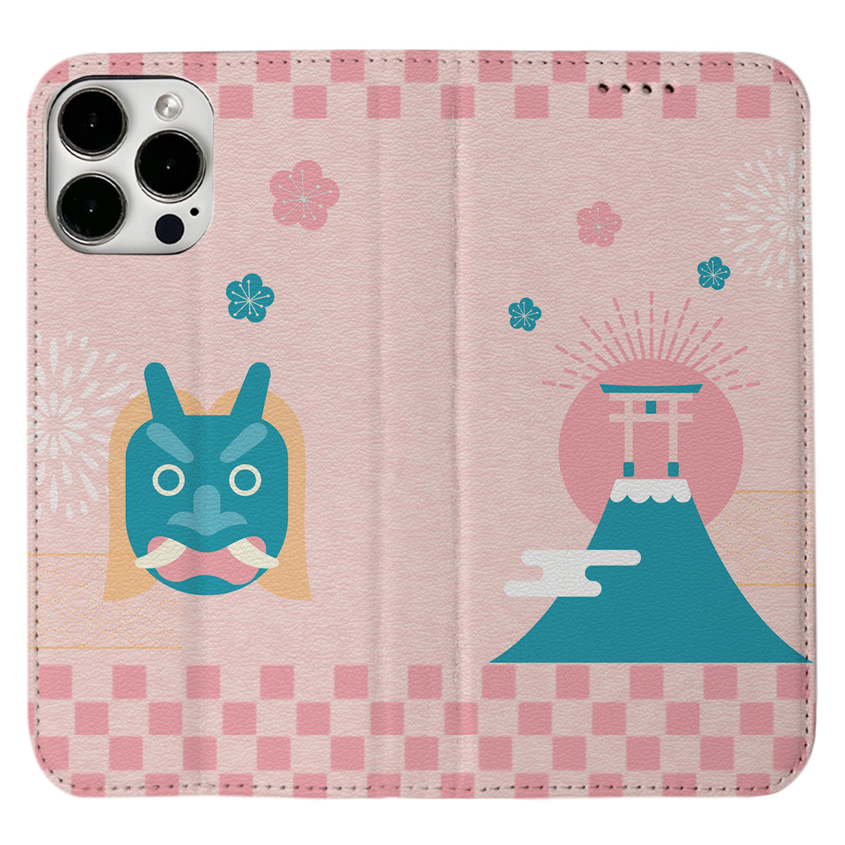 Cherry Blossoms iPhone Leather Case