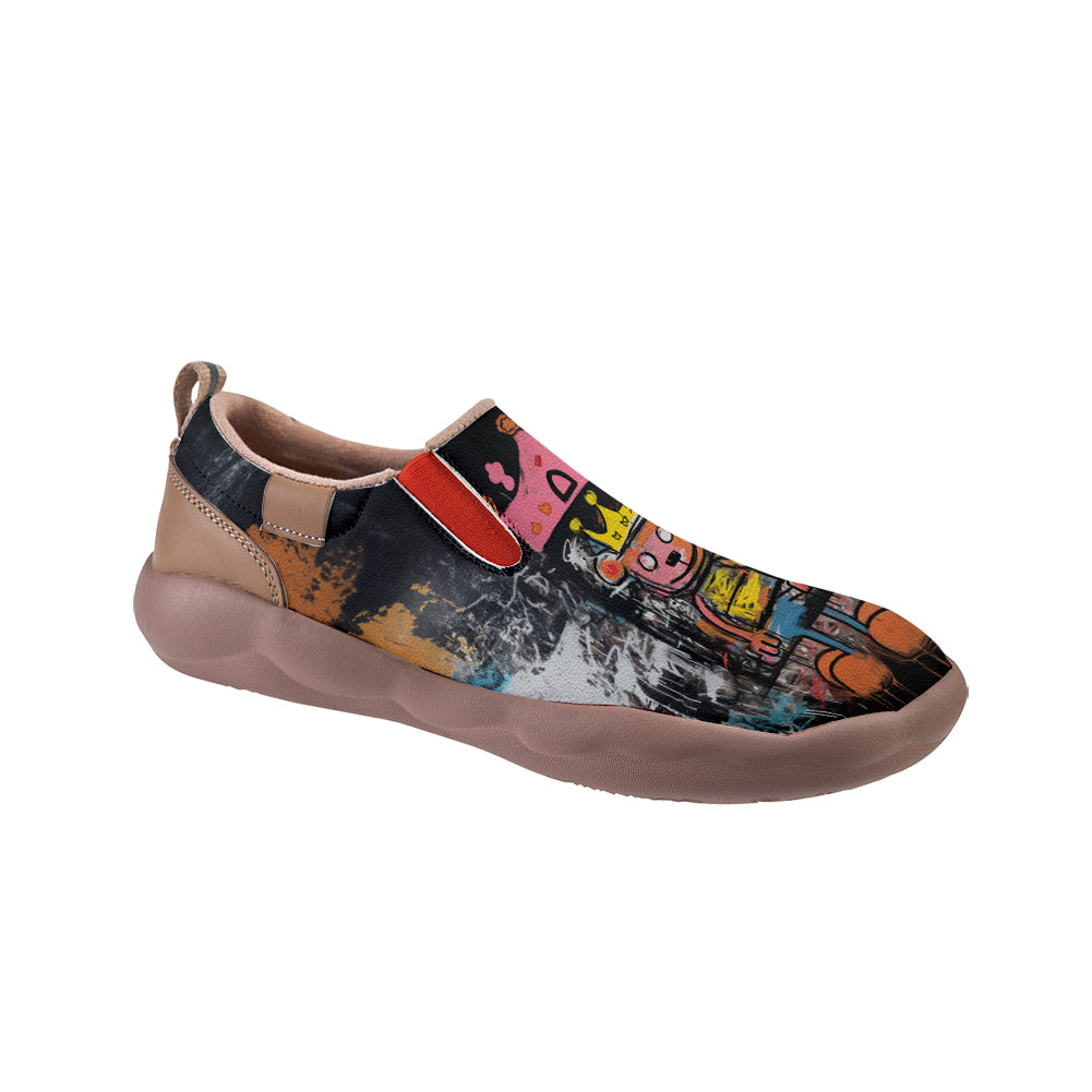 Graffiti Basquiat Slip On