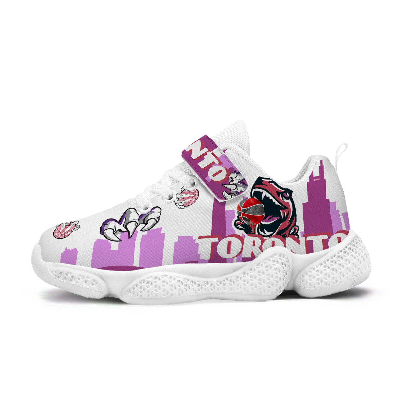 Toronto Basketball Kids Running Shoes