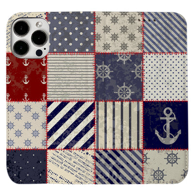 Nautical iPhone Leather Case