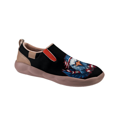 Eagle American Flag Slip On