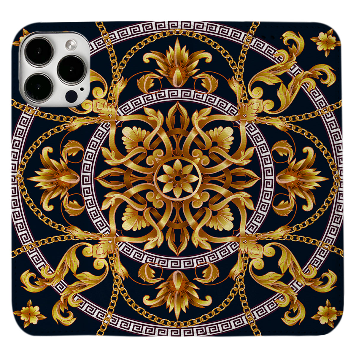 Luxury Printing iPhone Leather Case