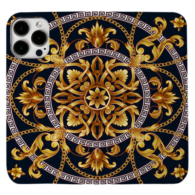 Luxury Printing iPhone Leather Case