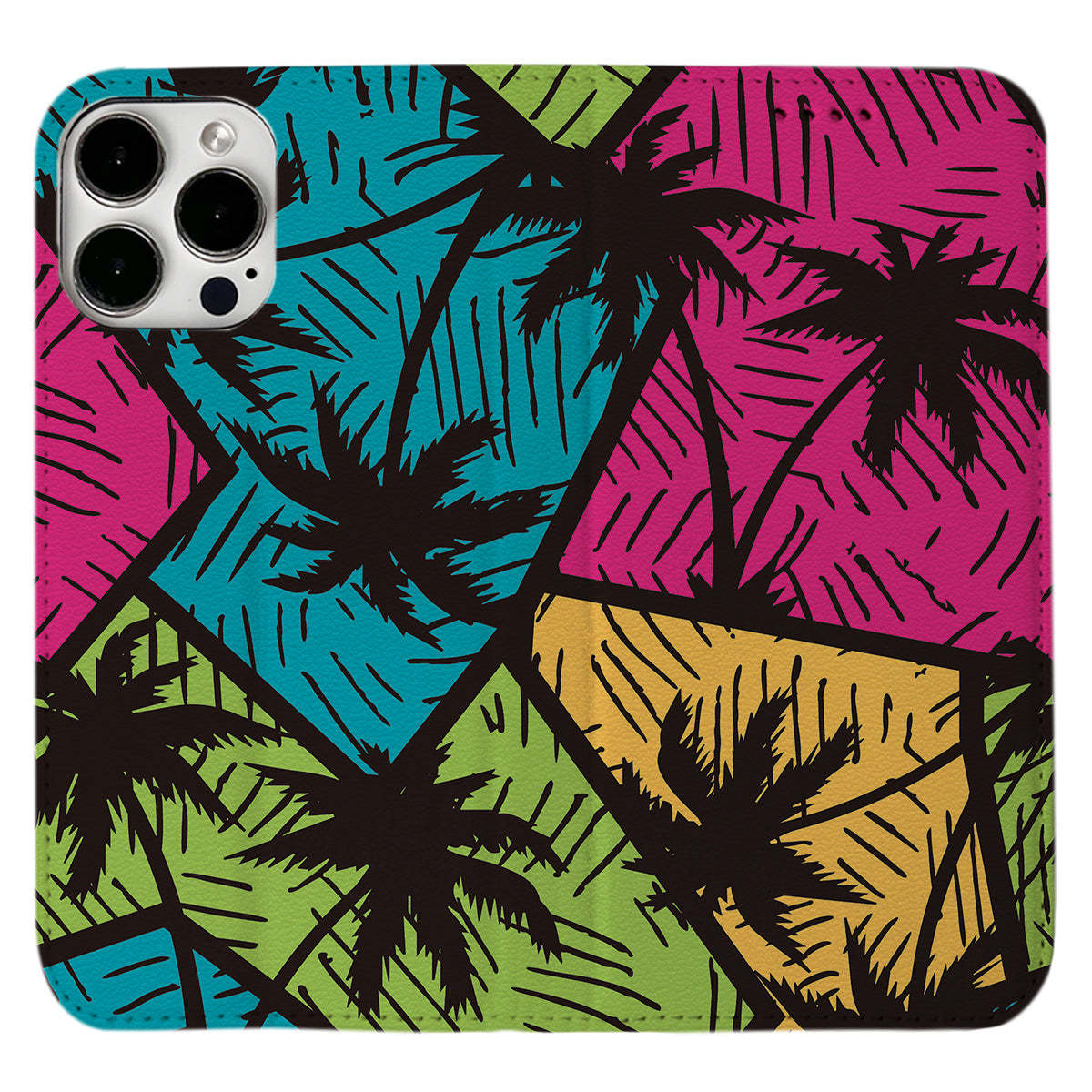 Palm Tree iPhone Leather Case