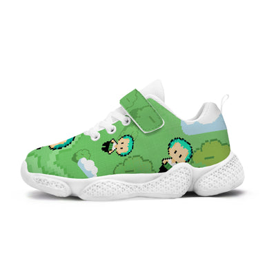 Pixel Roronoa Zoro Kids Running Shoes