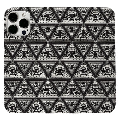 Evil Eye iPhone Leather Case