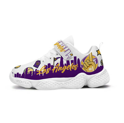 Los Angeles Basketball Kids Running Shoes