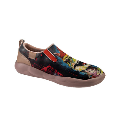 Graffiti Basquiat Dinosaur Slip On