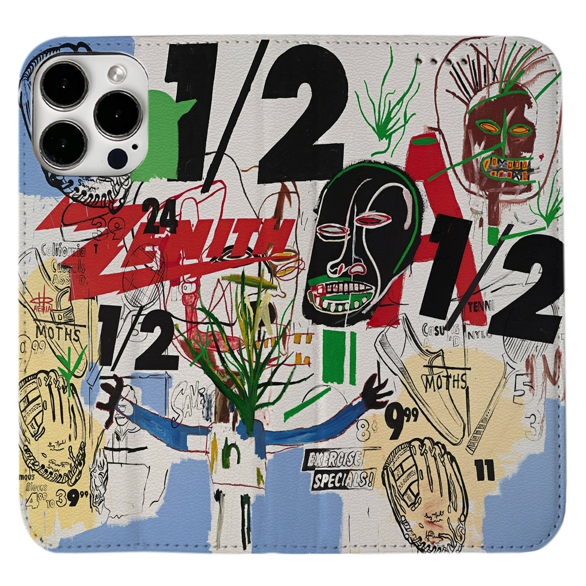 Basquiat iPhone Leather Case