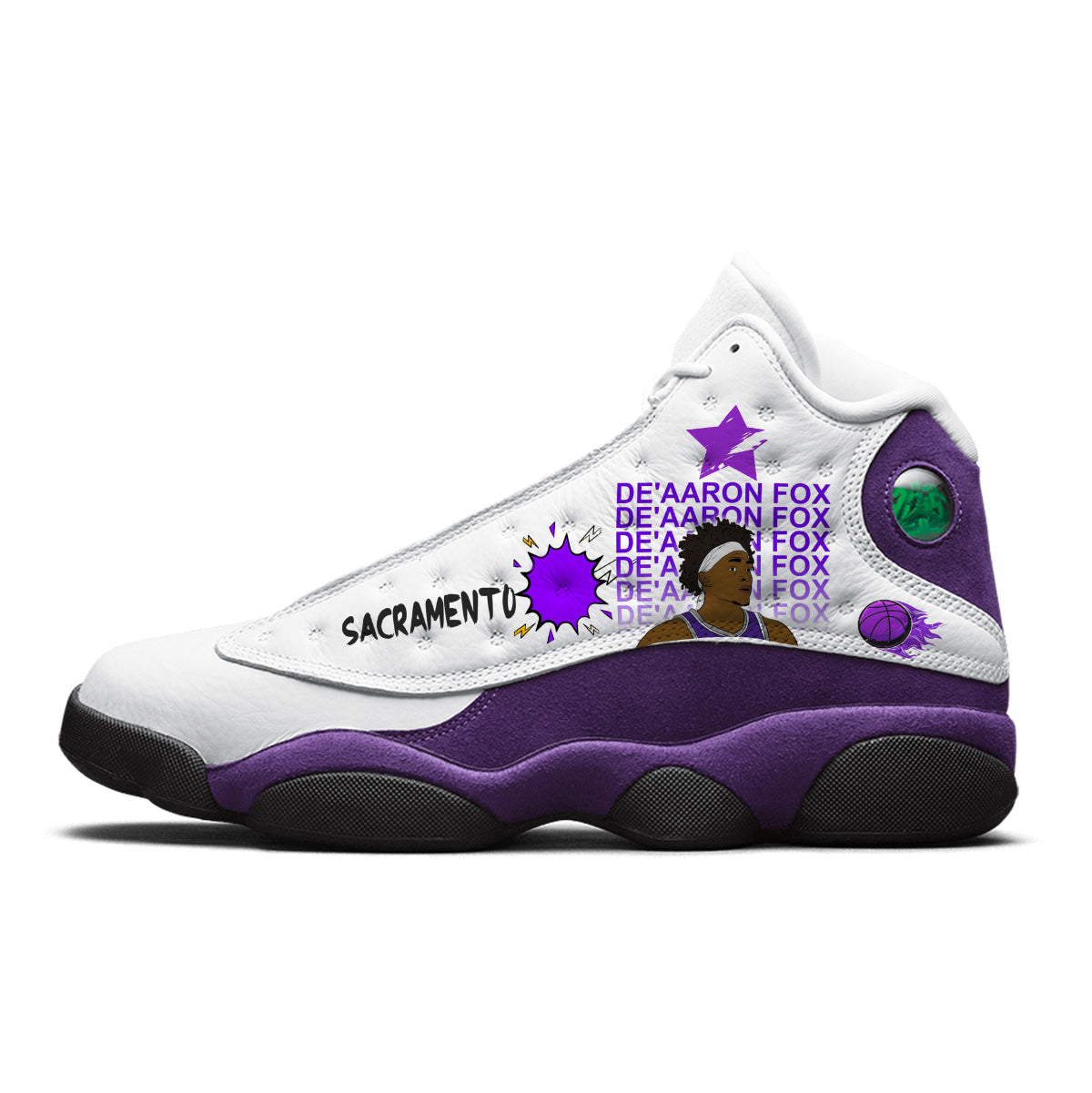 Sacramento Basketball Retro Sneaker