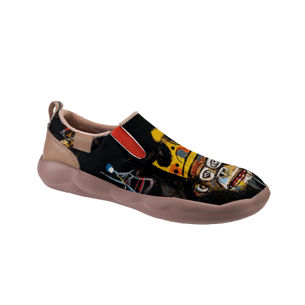 Graffiti Basquiat Monkey Slip On