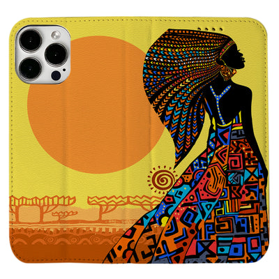 African Women iPhone Leather Case