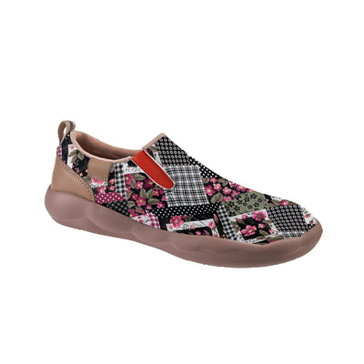 Floral Patchwork Slip On