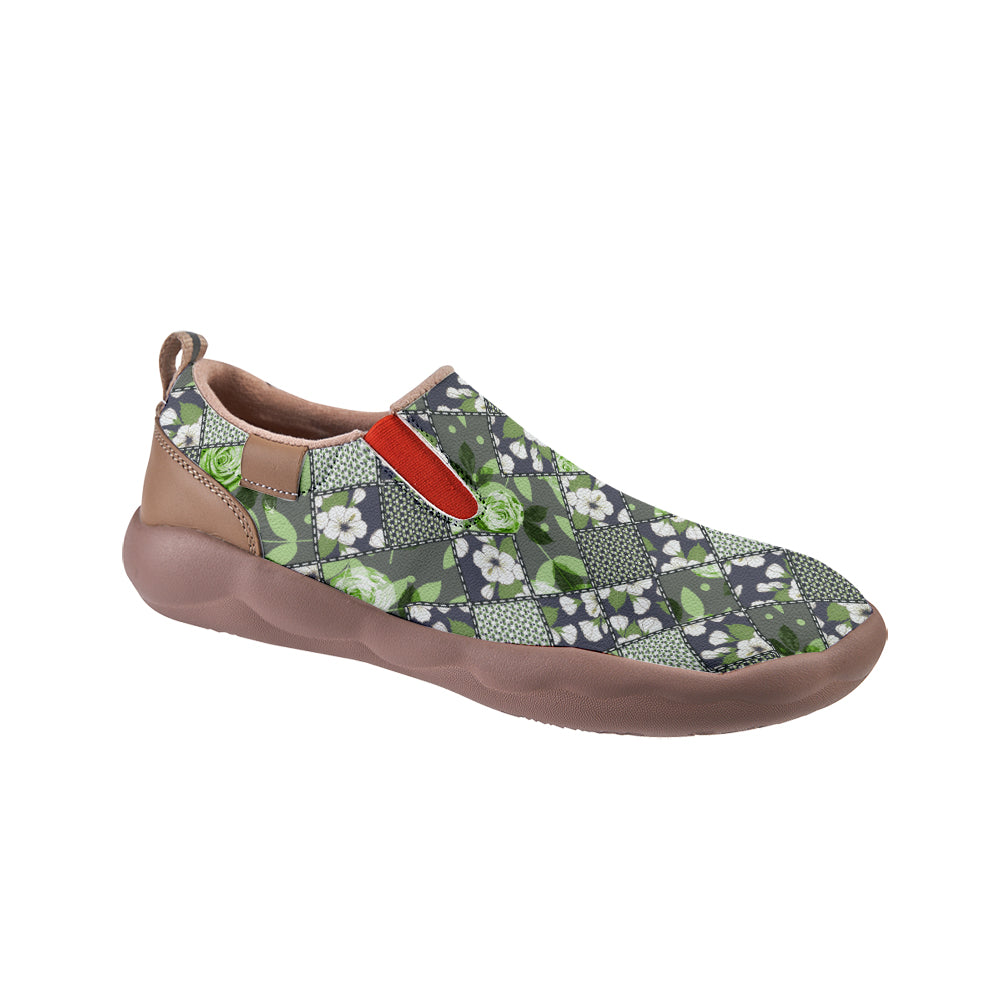 Floral Patchwork Slip On