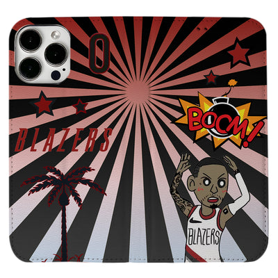 Portland Basketball iPhone Leather Case