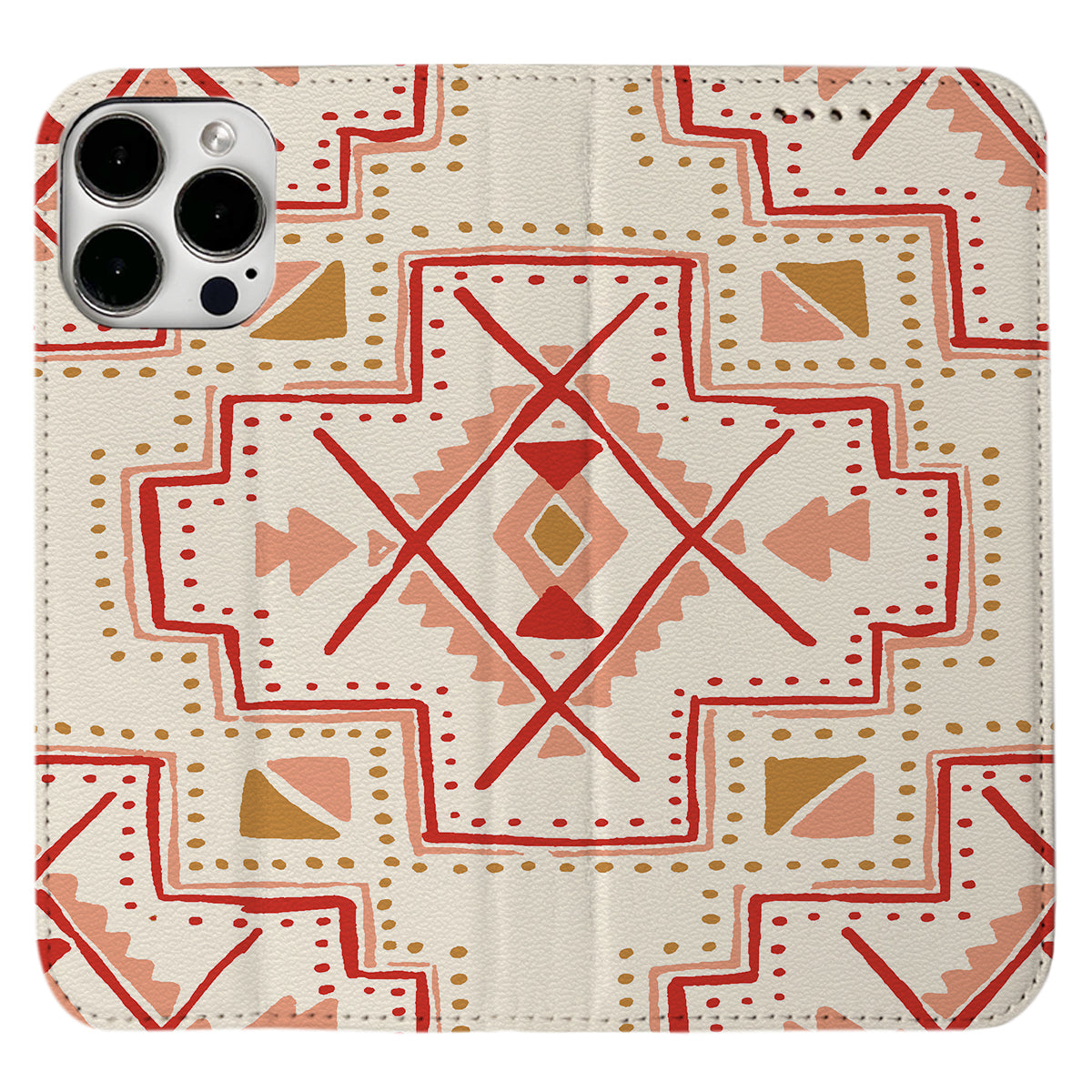 Aztec Pattern iPhone Leather Case