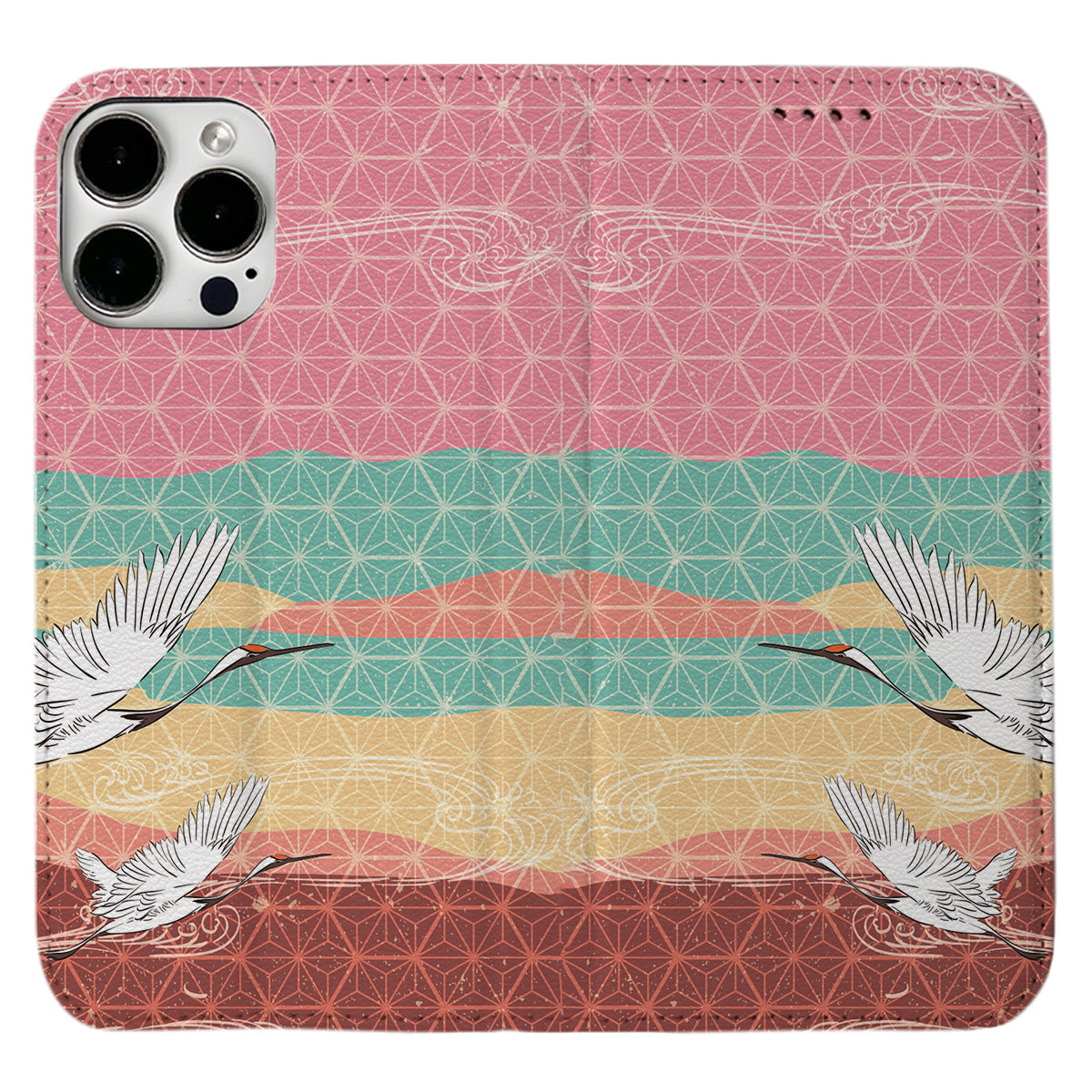 Crane iPhone Leather Case