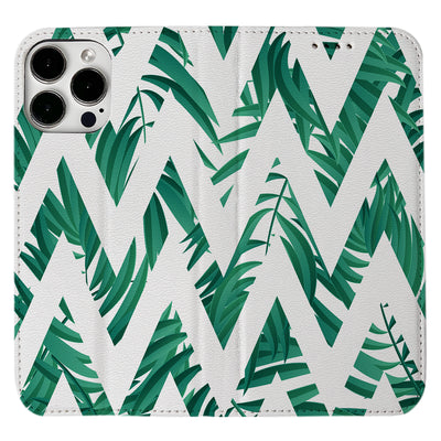 Palm Leaf iPhone Leather Case