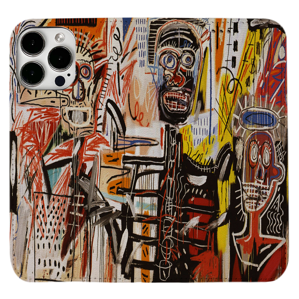 Basquiat iPhone Leather Case