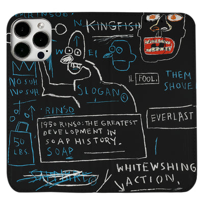 Basquiat iPhone Leather Case