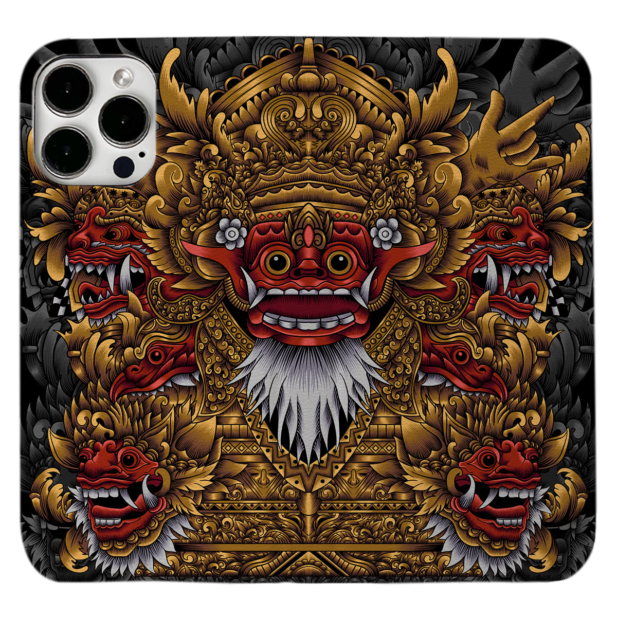 Barong iPhone Leather Case