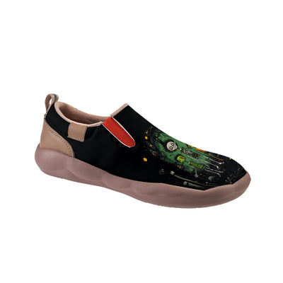 Graffiti Zombie Slip On