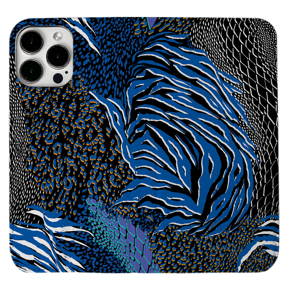 Abstract Art iPhone Leather Case