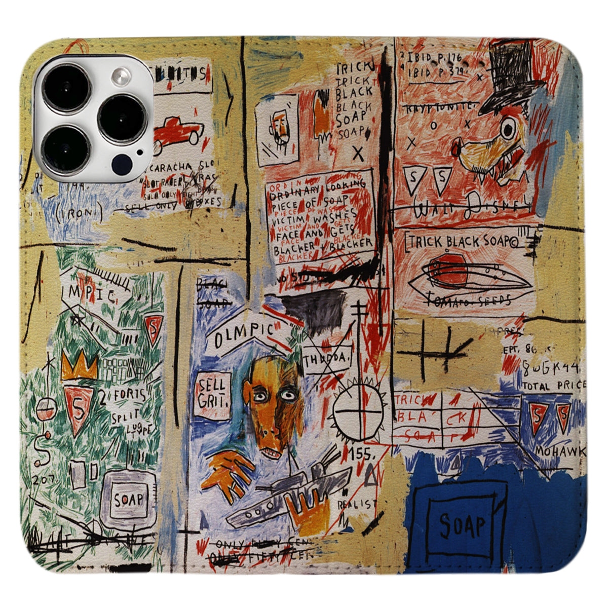 Basquiat iPhone Leather Case