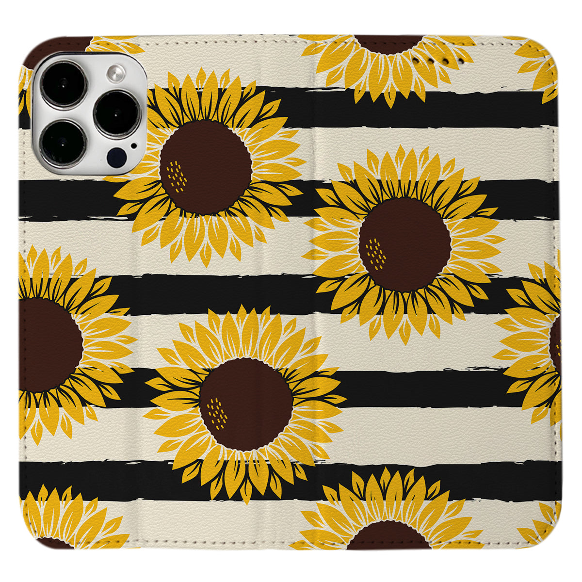 Sunflower iPhone Leather Case