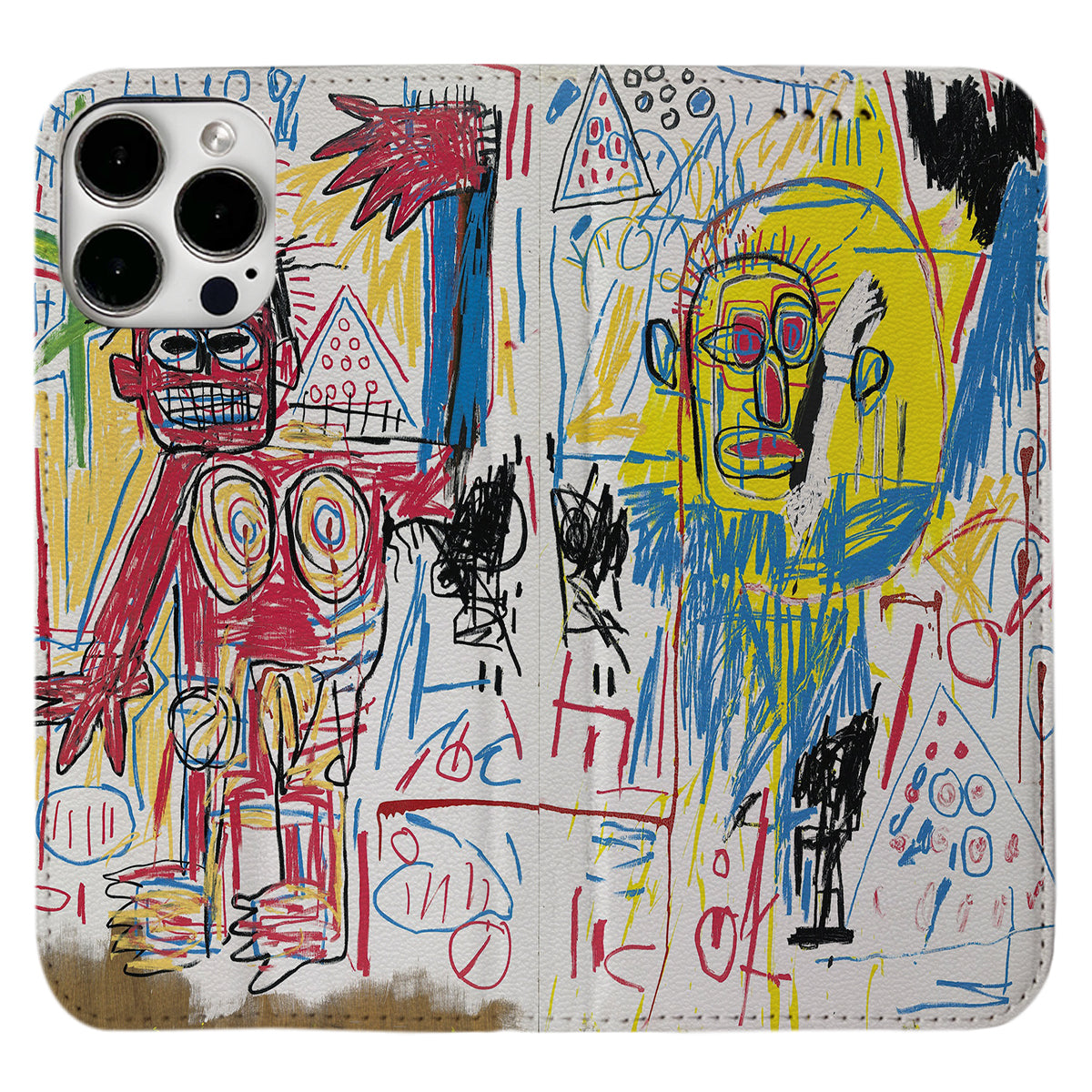 Basquiat iPhone Leather Case