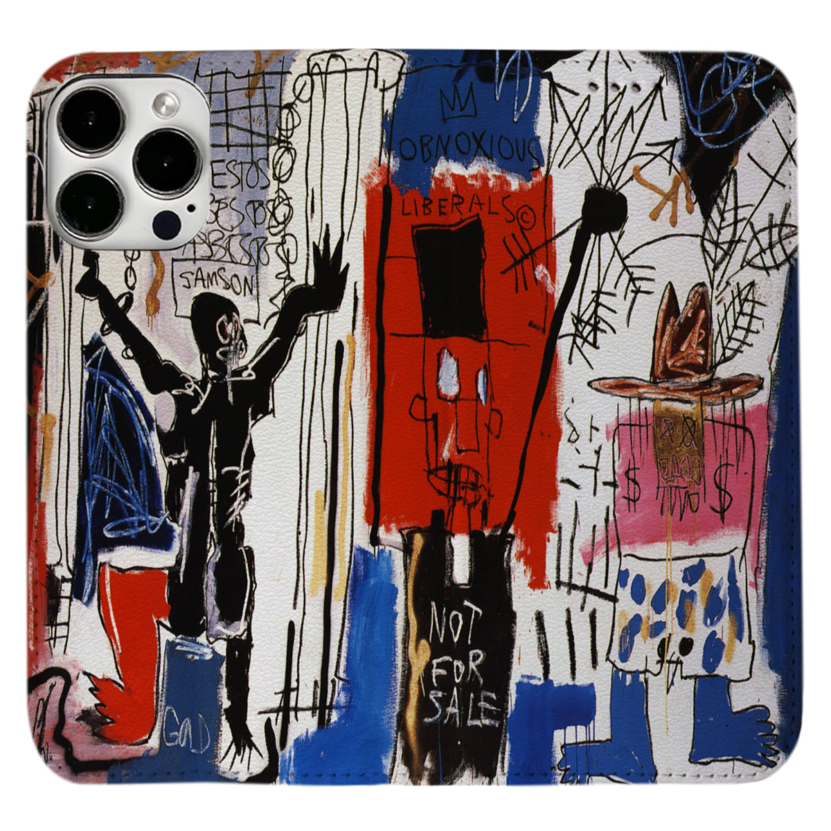 Basquiat iPhone Leather Case