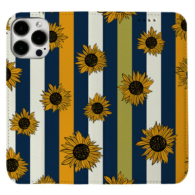 Sunflower iPhone Leather Case