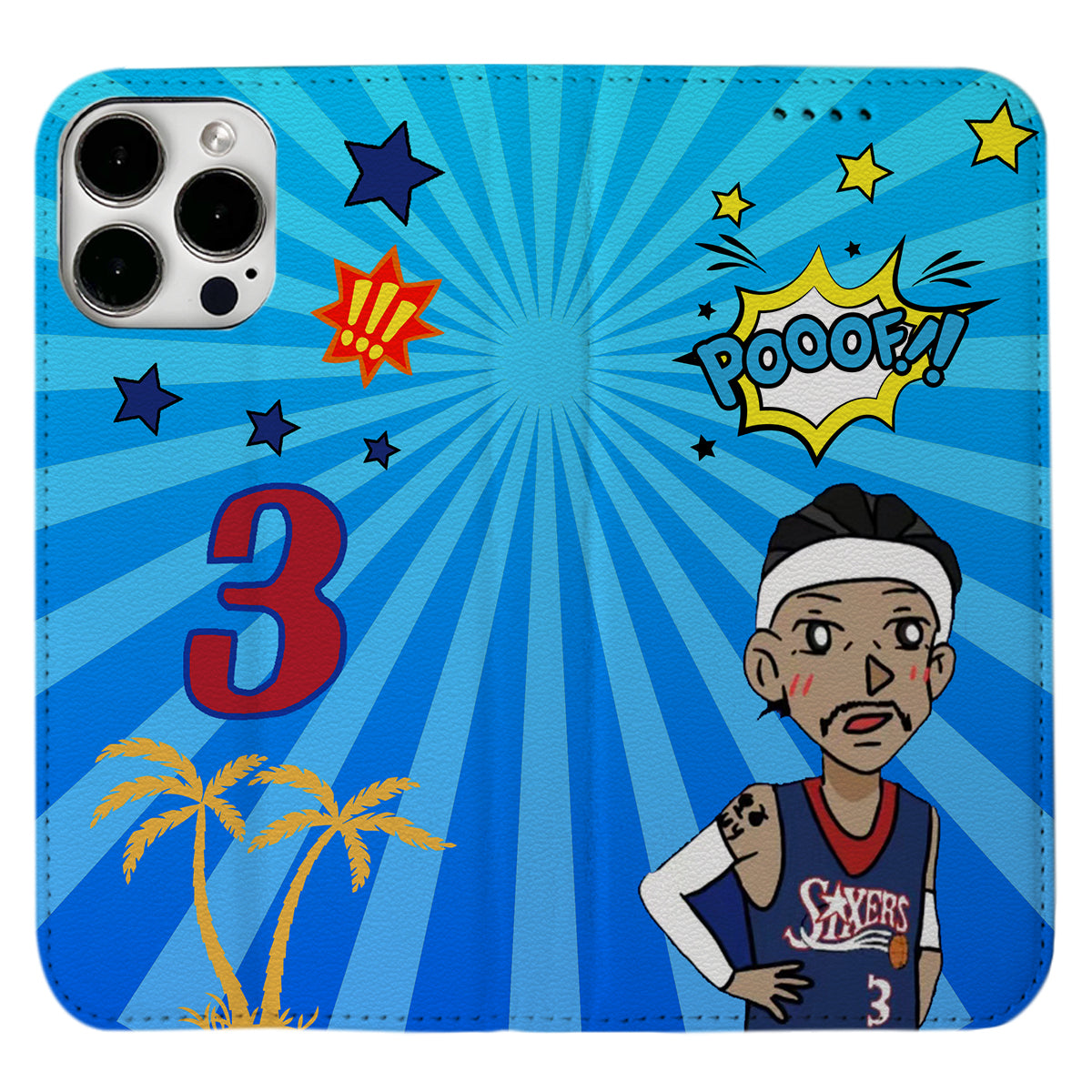 Philadelphia Basketball iPhone Leather Case