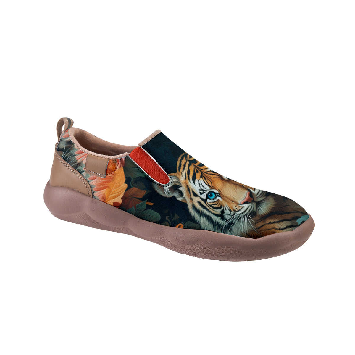 Floral Tiger Slip On