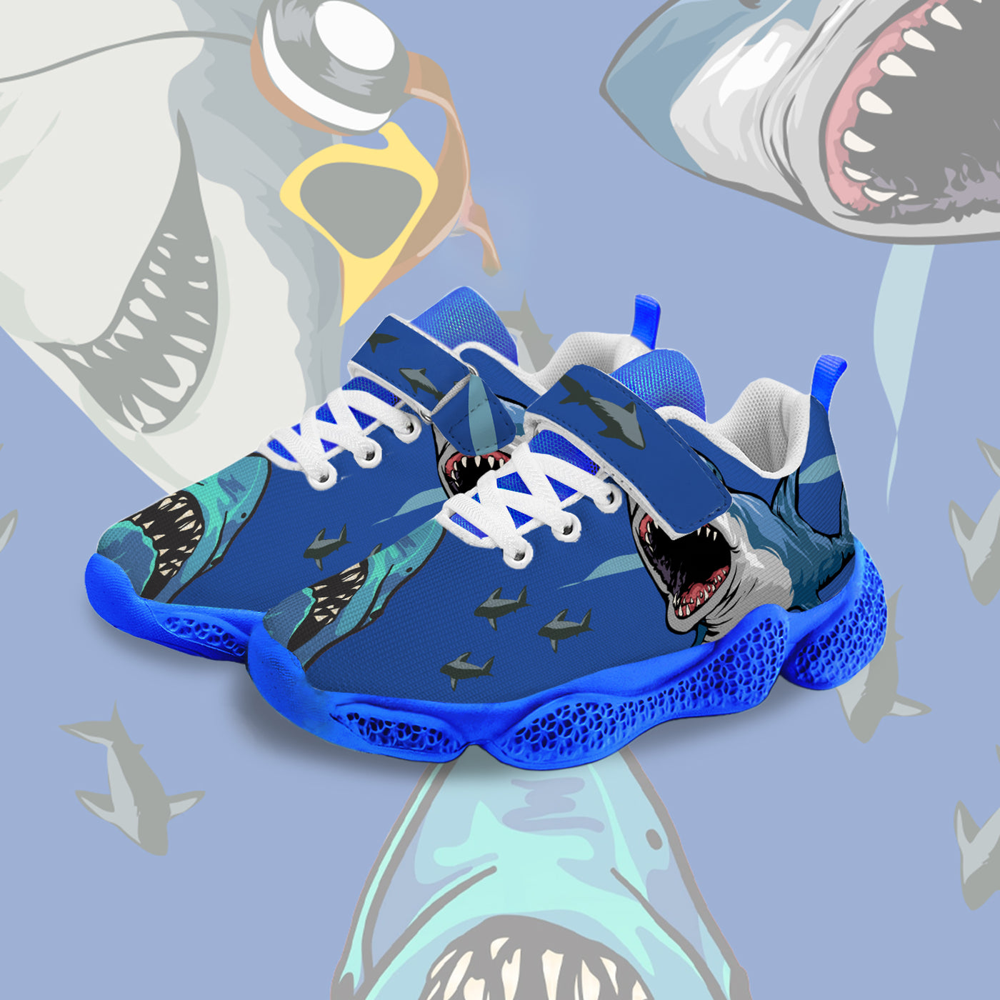 Shark Kids Running Shoes