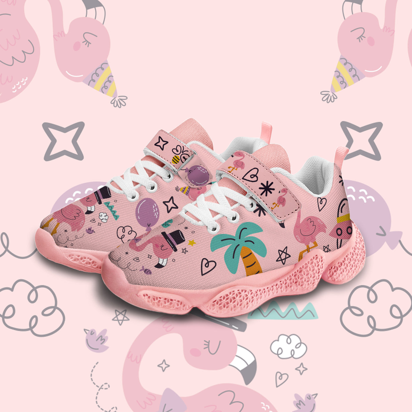 Flamingo Kids Running Shoes