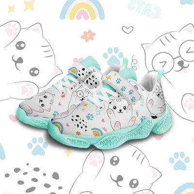 Cat Kids Running Shoes