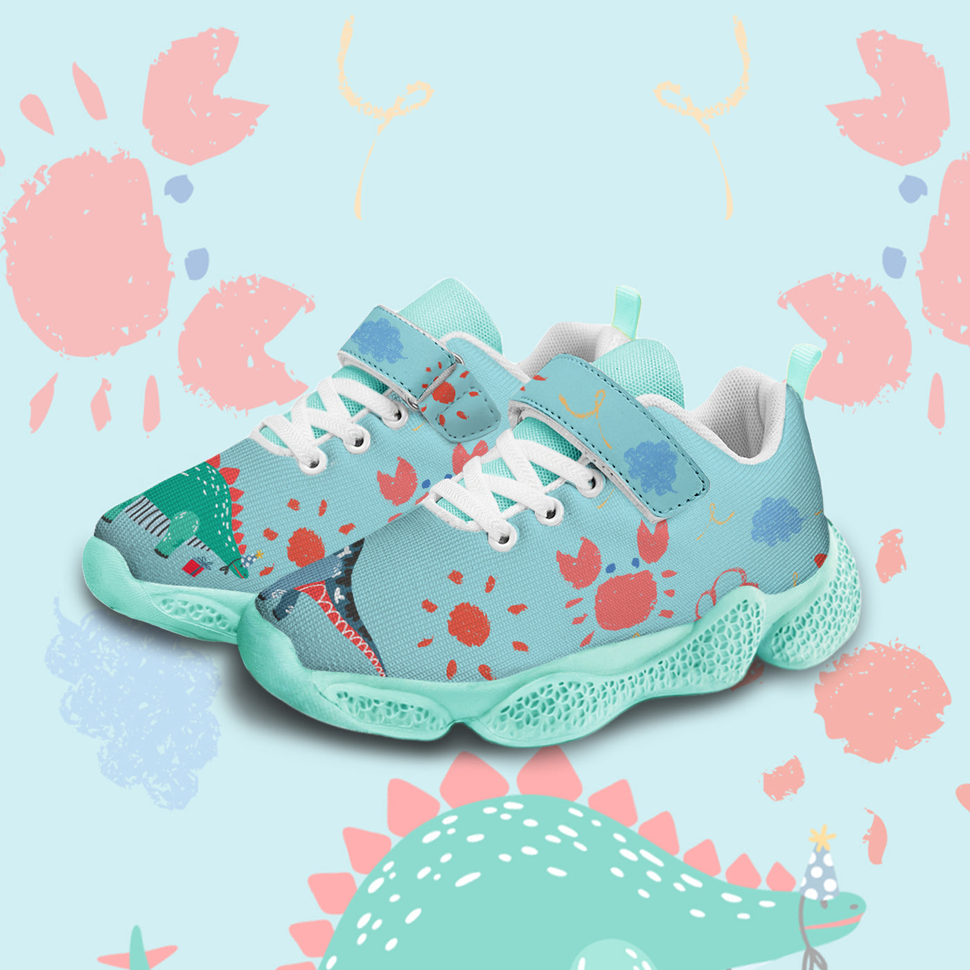 Dinosaur Kids Running Shoes