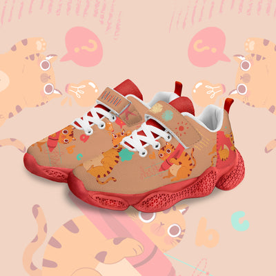 Cat Kids Running Shoes