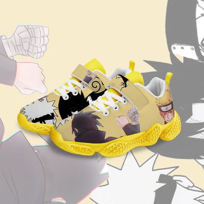 Uzumaki And Sasuke Uchiha Kids Running Shoes