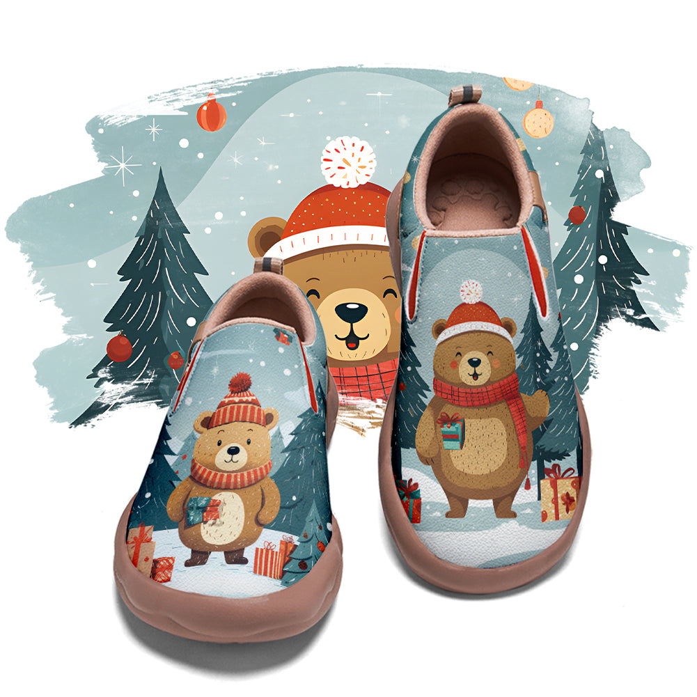 Christmas Bear Slip On