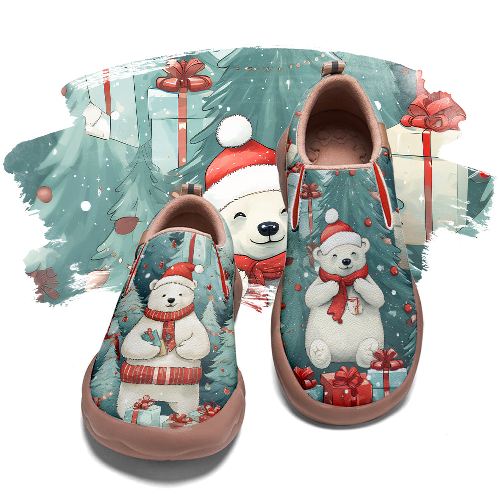 Christmas Polar Bear Slip On