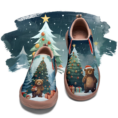 Christmas Bear Slip On