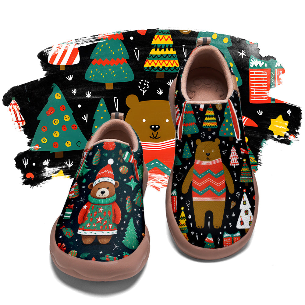 Christmas Bear Slip On