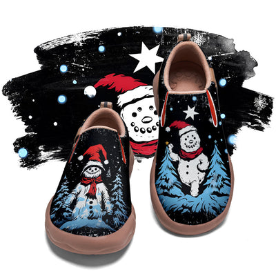 Christmas Snowman Slip On