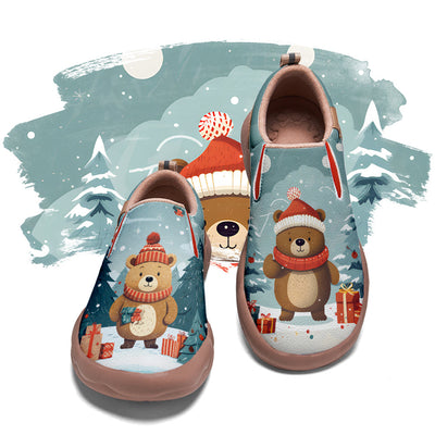 Christmas Bear Slip On